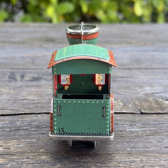 Vintage 1989 & 1998 Hallmark Train 25TH Anniversary Ornament "TIN LOCOMOTIVE" - Picture 12 of 13